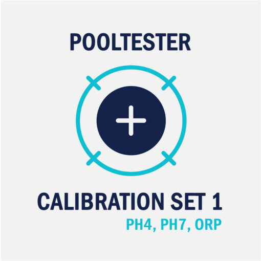 Conjunto de calibración para probadores de piscina - adecuado para Ondilo ICO y BLue Connect