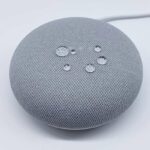 Google Nest Mini for outdoors and in the garden - water