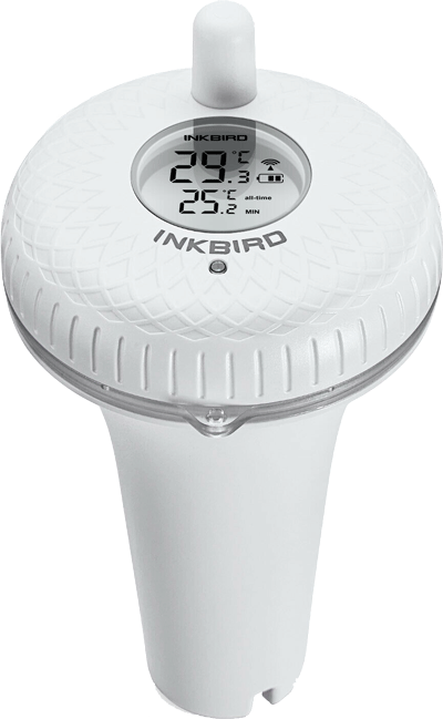 WIFI pool thermometer with app, cloud, export function, data logger - version 2022