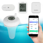 WLAN Swimming Pool Thermometer Bundle - mit Aufstell-Display, Outdoor Hygrometer & Thermometer , Datenlogger, Export-Funktion, Cloud, App