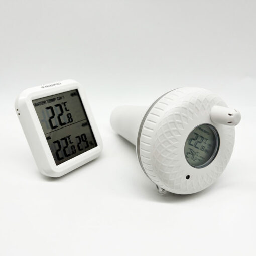 Thermomètre de piscine WLAN avec application, cloud, fonction d'exportation, enregistreur de données - set